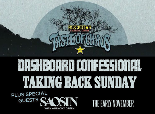 Taste of Chaos: Dashboard Confessional, Taking Back Sunday, Saosin & The Early November at Red Rocks Amphitheater