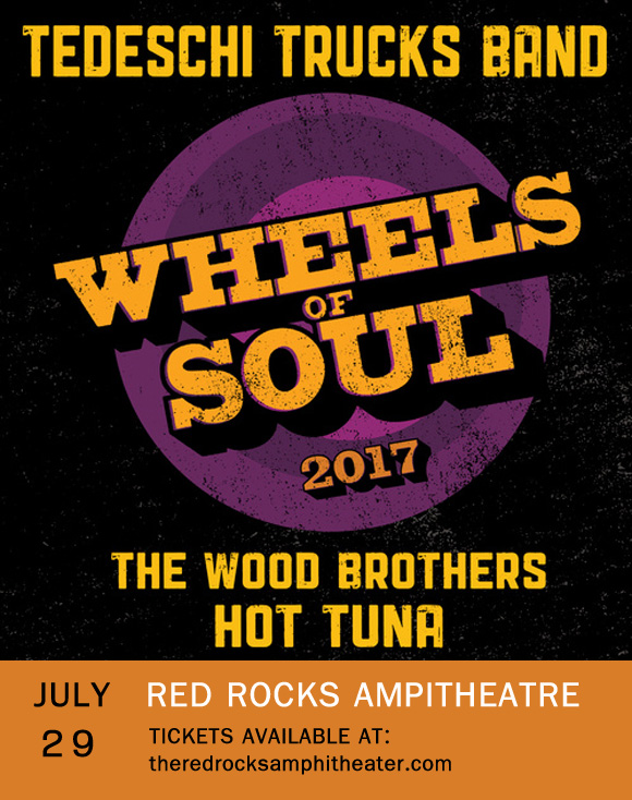 Tedeschi Trucks Band And The Wood Brothers Tickets 29th July Red Rocks Amphitheatre 