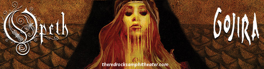 Opeth & Gojira at Red Rocks Amphitheater