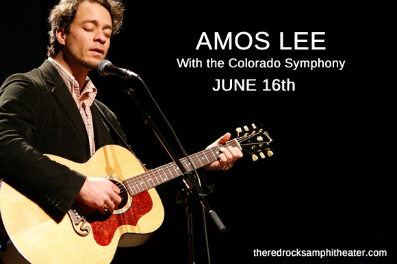 Amos Lee & Colorado Symphony at Red Rocks Amphitheater