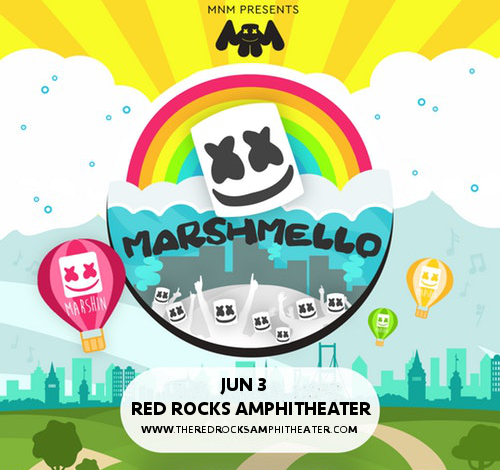 Marshmello at Red Rocks Amphitheater