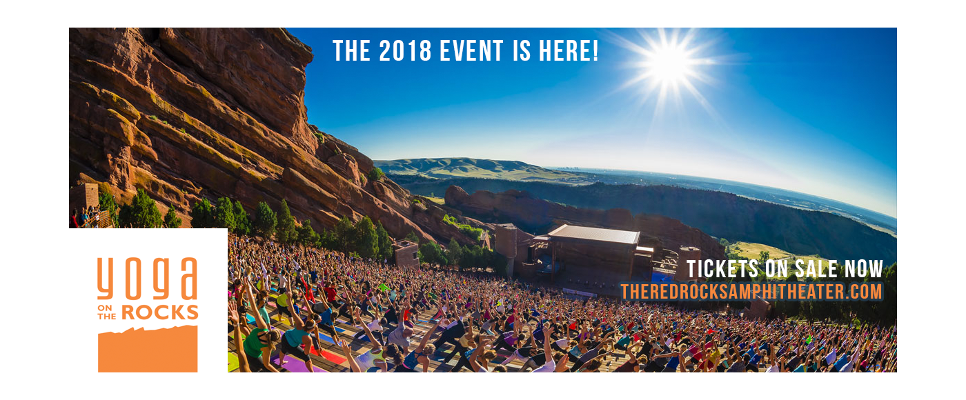 Yoga On The Rocks: Derise Anjanette - Saturday at Red Rocks Amphitheater