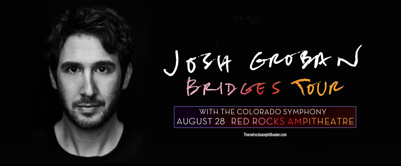 Josh Groban & Colorado Symphony Orchestra at Red Rocks Amphitheater
