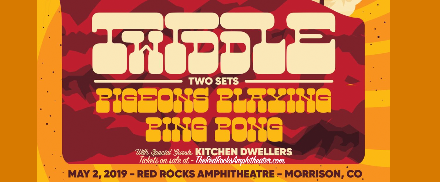 Twiddle, Pigeons Playing Ping Pong & Kitchen Dwellers at Red Rocks Amphitheater