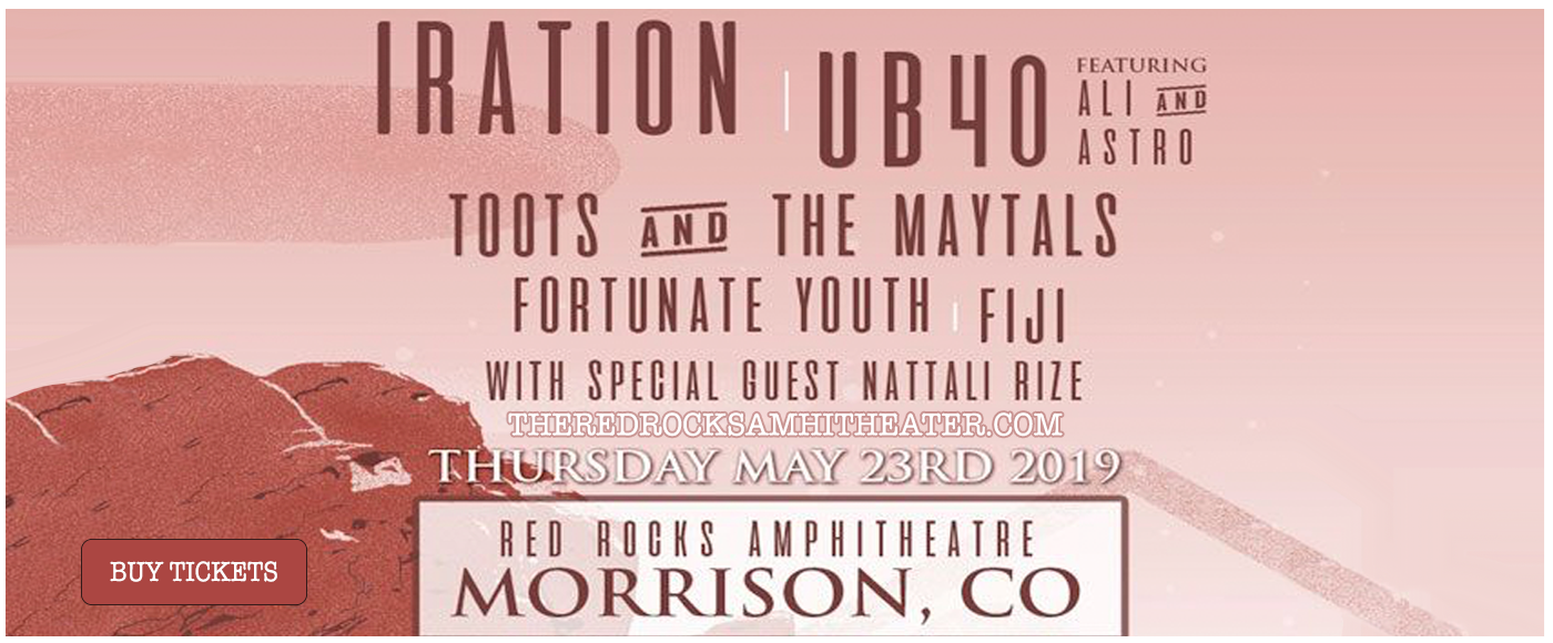 Iration & UB40 at Red Rocks Amphitheater