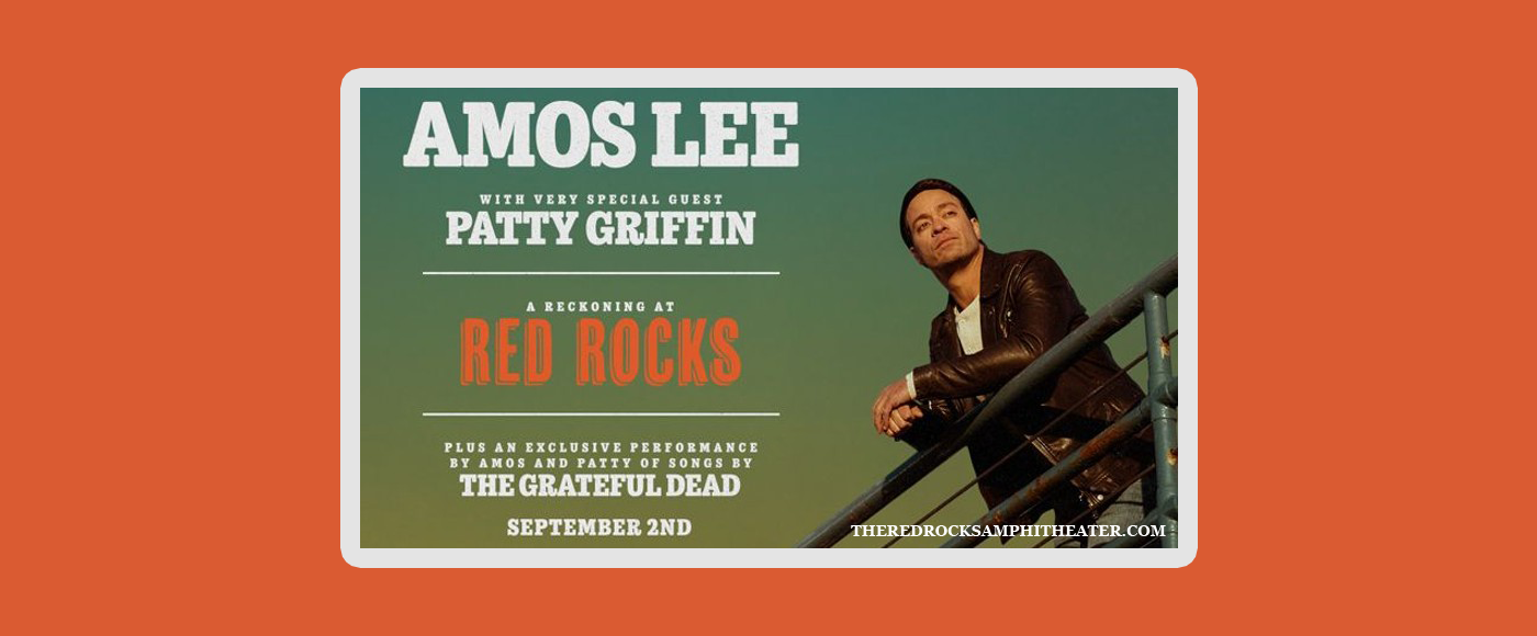 Amos Lee at Red Rocks Amphitheater