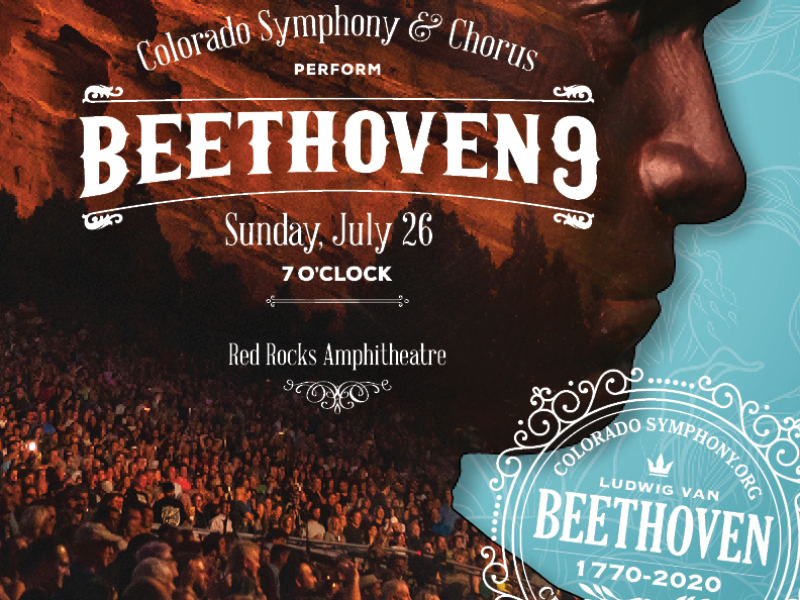 Colorado Symphony Orchestra & Chorus: Brett Mitchell - Beethoven 9 [CANCELLED] at Red Rocks Amphitheater