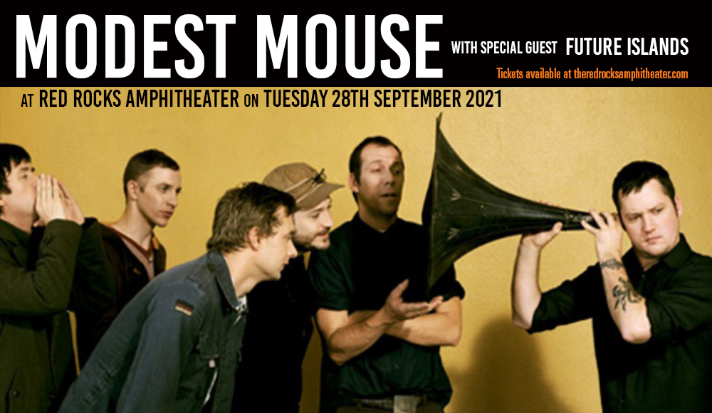 Modest Mouse & Future Islands at Red Rocks Amphitheater