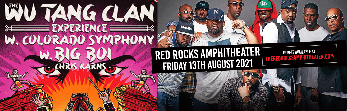 Wu-Tang Clan & The Colorado Symphony at Red Rocks Amphitheater