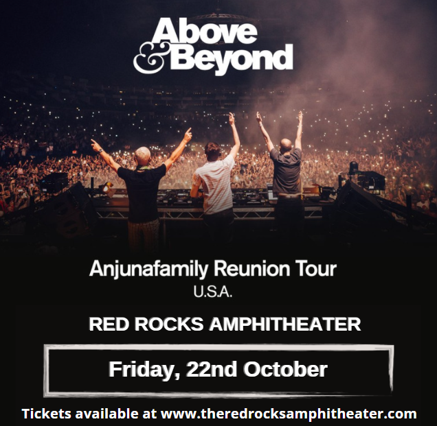 Above & Beyond at Red Rocks Amphitheater