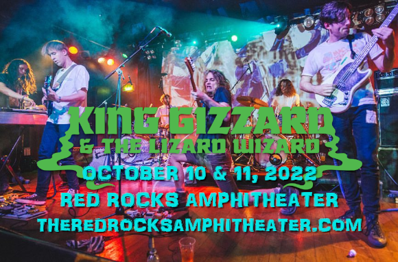 King Gizzard and The Lizard Wizard - 2 Day Pass at Red Rocks Amphitheater