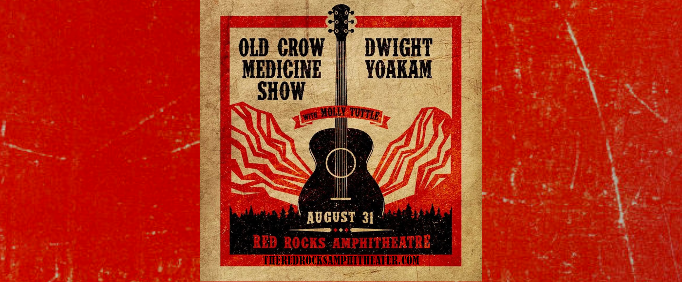Old Crow Medicine Show & Dwight Yoakam at Red Rocks Amphitheater