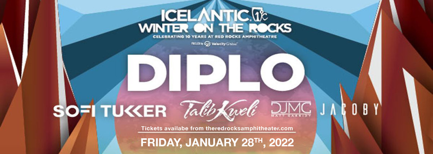Icelantic's Winter On The Rocks: Diplo & Sofi Tukker at Red Rocks Amphitheater