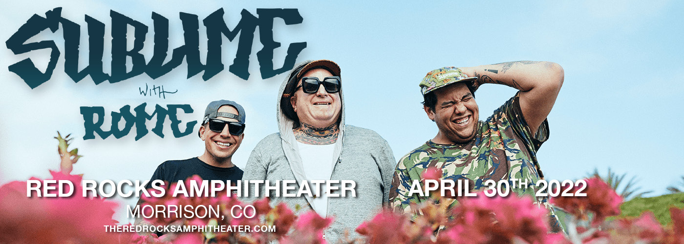 Sublime With Rome at Red Rocks Amphitheater