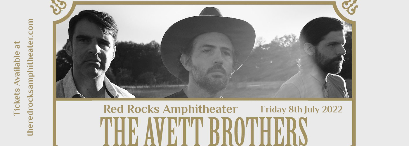 The Avett Brothers at Red Rocks Amphitheater