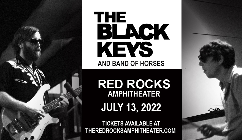The Black Keys & Band of Horses at Red Rocks Amphitheater