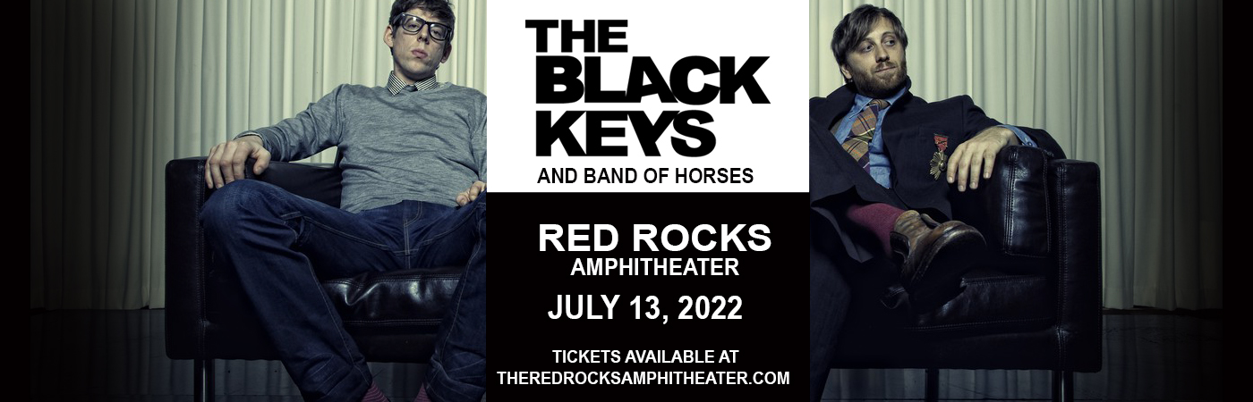 The Black Keys & Band of Horses at Red Rocks Amphitheater