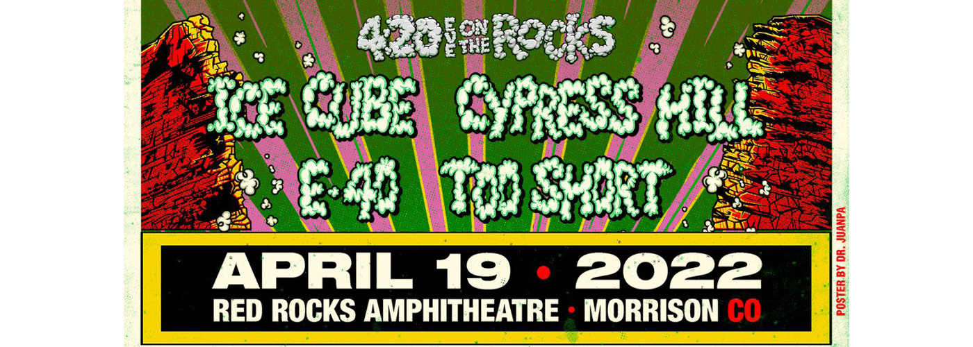 420 Eve On The Rocks: Ice Cube, Cypress Hill, E-40 & Too Short at Red Rocks Amphitheater