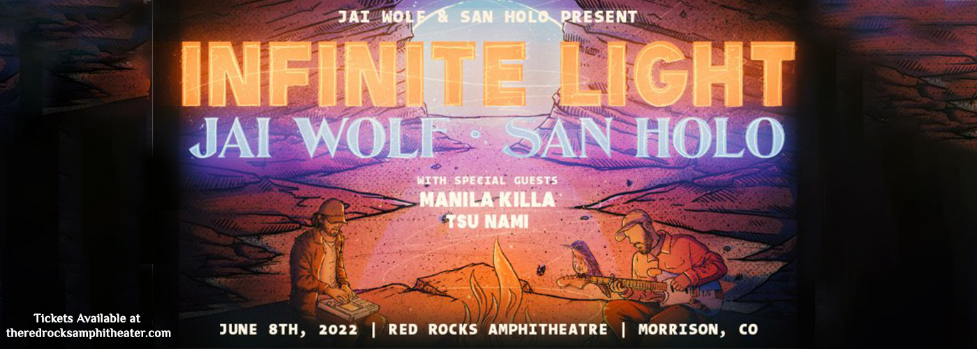 Jai Wolf & San Holo at Red Rocks Amphitheater