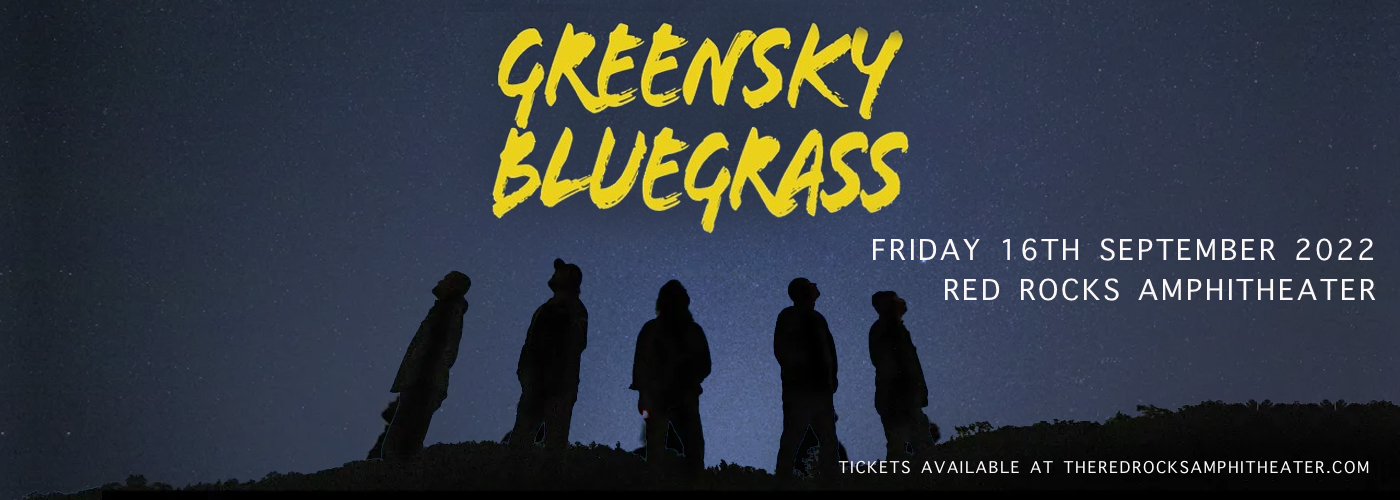 Greensky Bluegrass - 2 Day Pass at Red Rocks Amphitheater