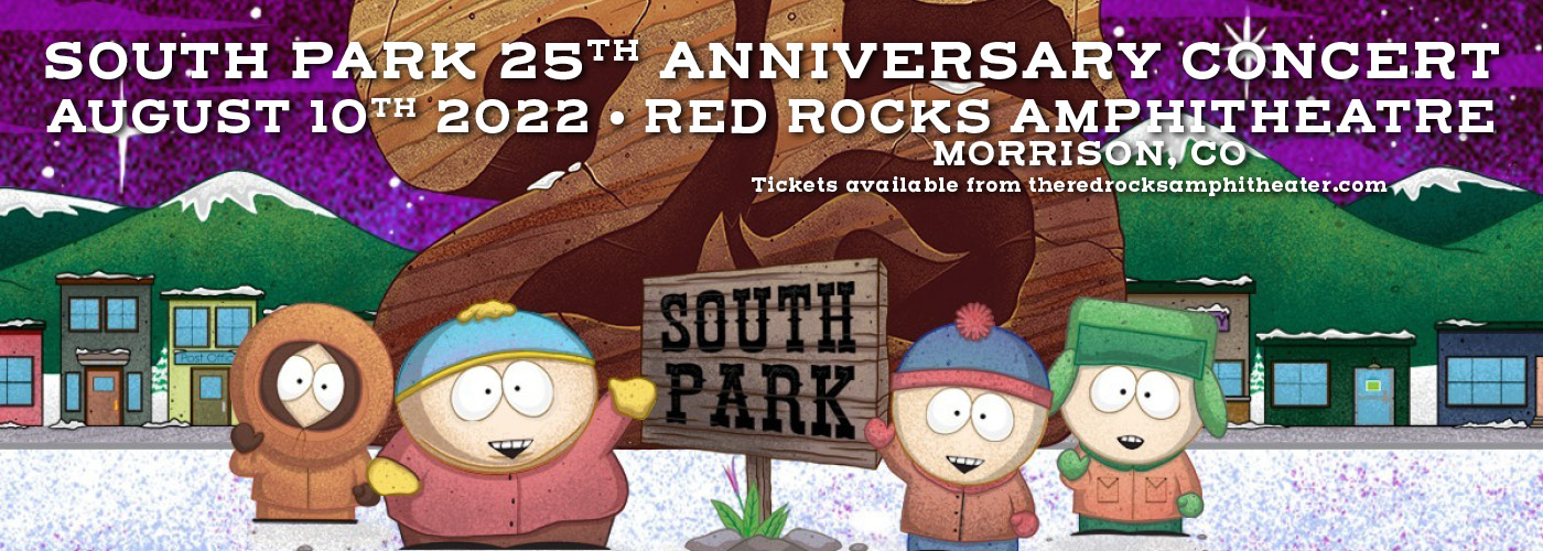 South Park 25th Anniversary Concert: Trey Parker, Matt Stone, Primus & Ween at Red Rocks Amphitheater