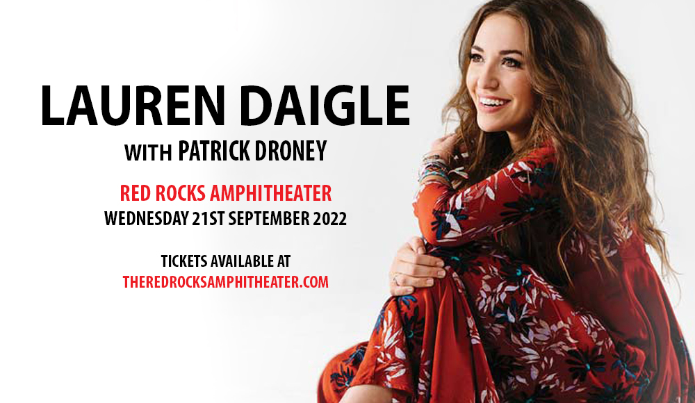 Lauren Daigle & Patrick Droney at Red Rocks Amphitheater