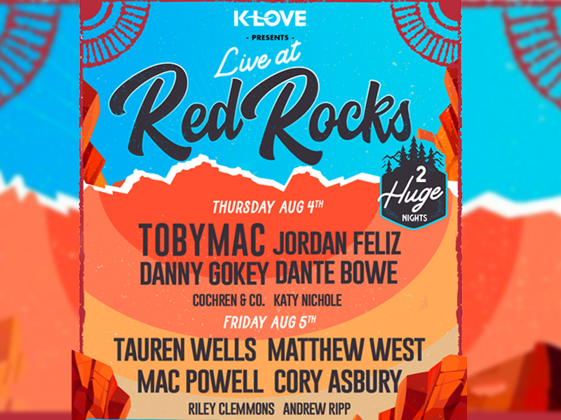 KLove Festival - 2 Day Pass at Red Rocks Amphitheater
