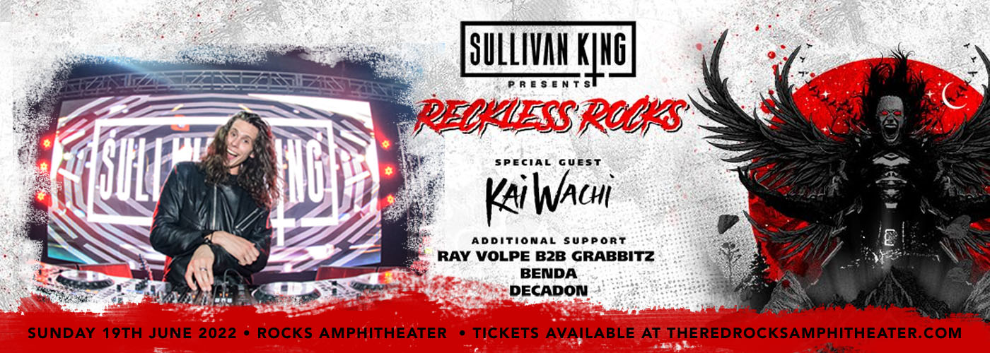 Sullivan King Tickets | 19th June | Red Rocks Amphitheatre