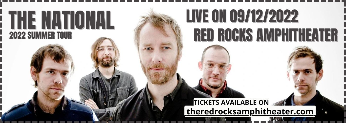 The National at Red Rocks Amphitheater