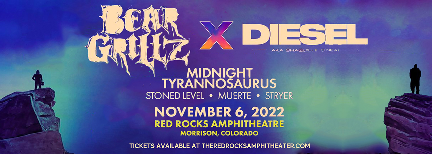 Bear Grillz & DJ Diesel at Red Rocks Amphitheater
