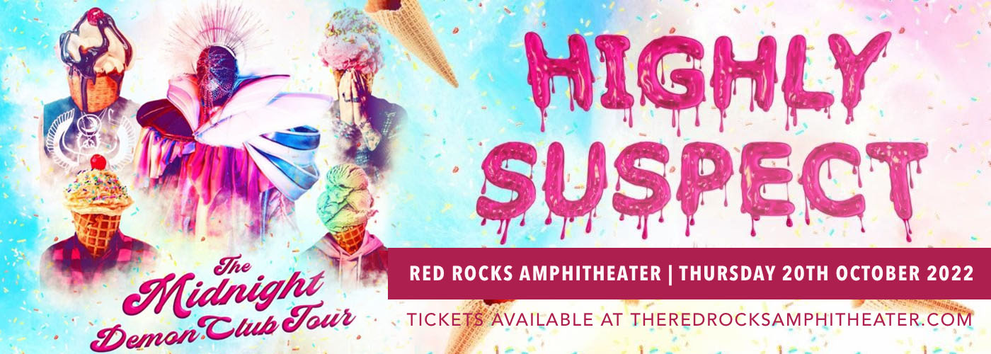 Highly Suspect at Red Rocks Amphitheater
