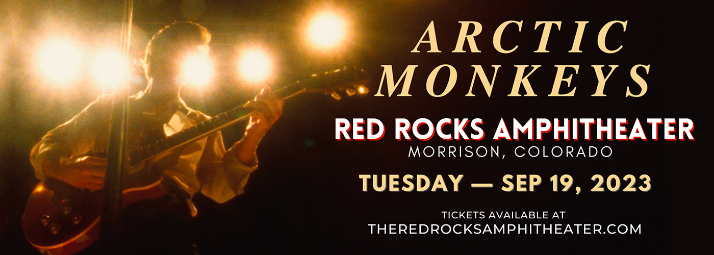 Arctic Monkeys at Red Rocks Amphitheater