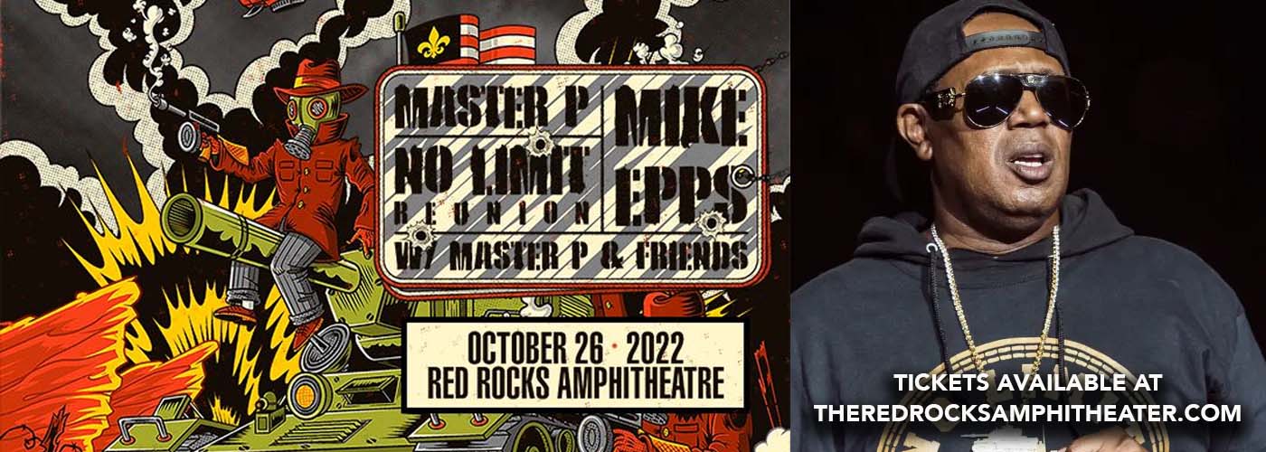 Master P & Mike Epps [CANCELLED] at Red Rocks Amphitheater