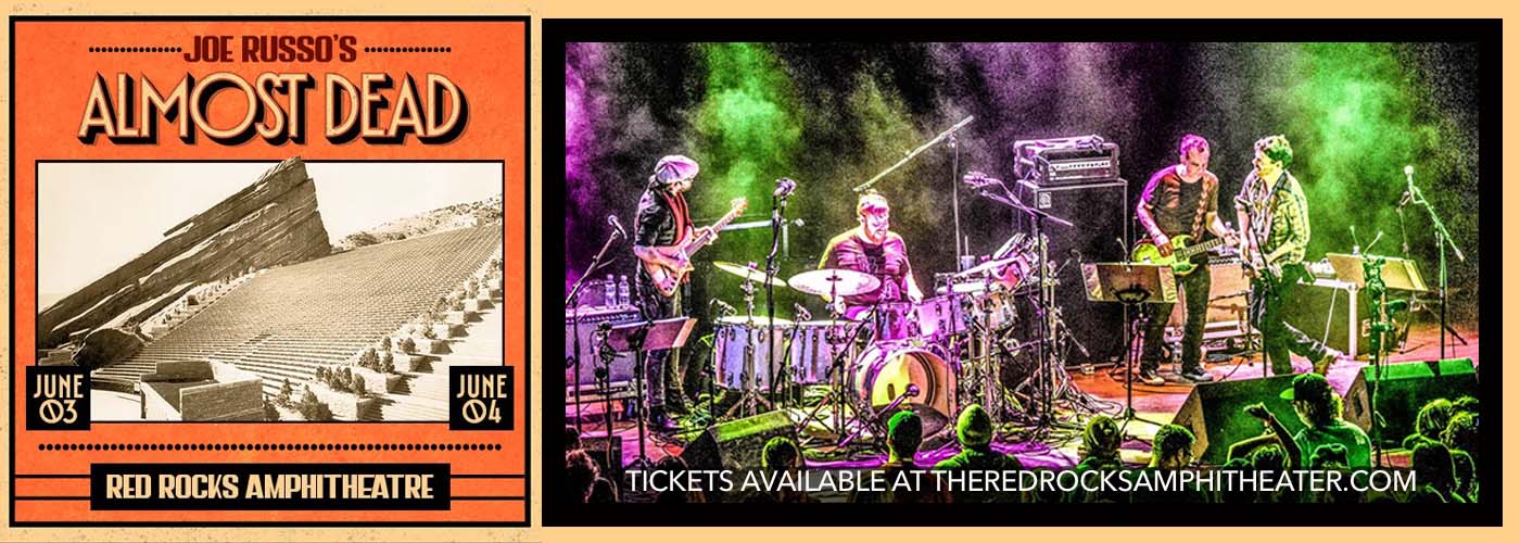 Joe Russo's Almost Dead - 2 Day Pass at Red Rocks Amphitheater