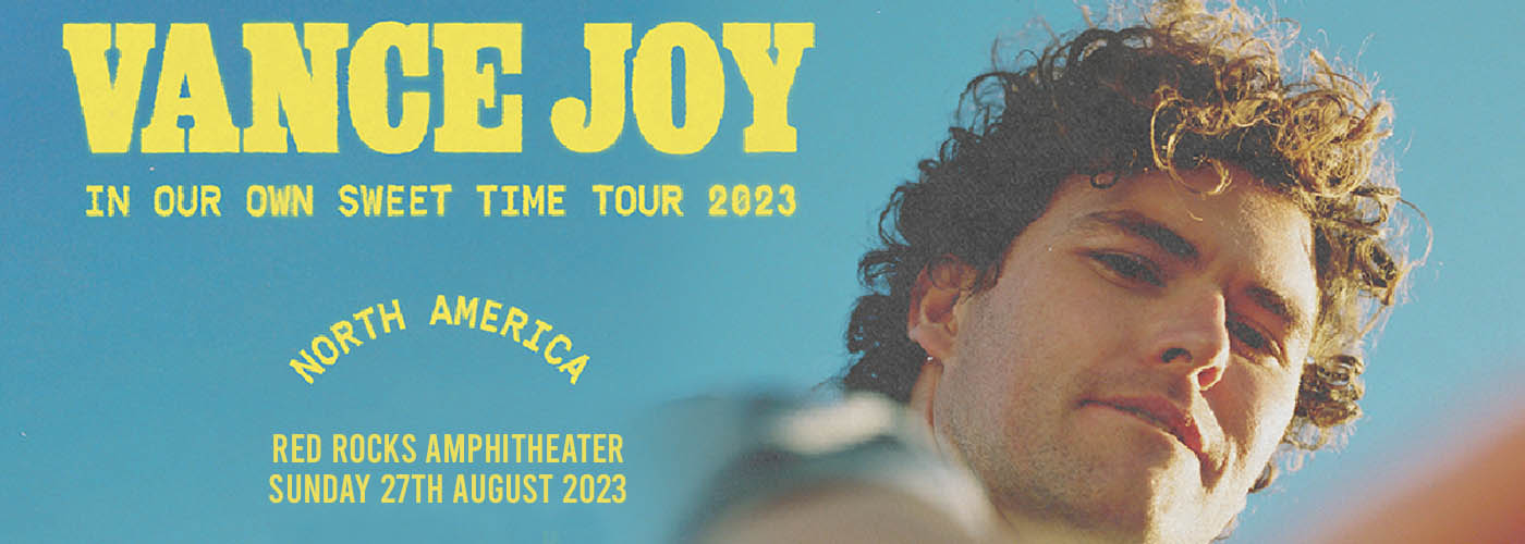 Vance Joy at Red Rocks Amphitheater