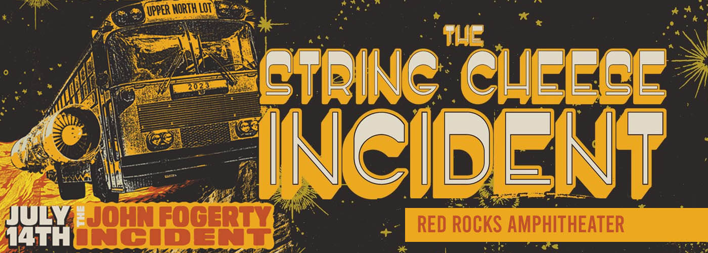 String Cheese Incident at Red Rocks Amphitheater