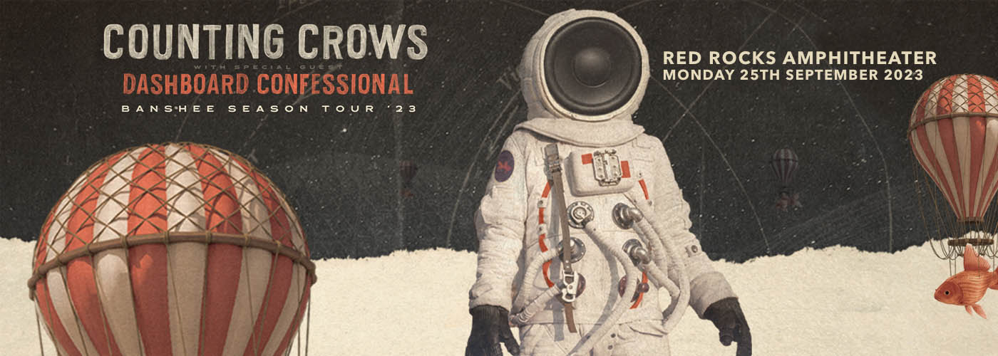 Counting Crows & Dashboard Confessional at Red Rocks Amphitheater