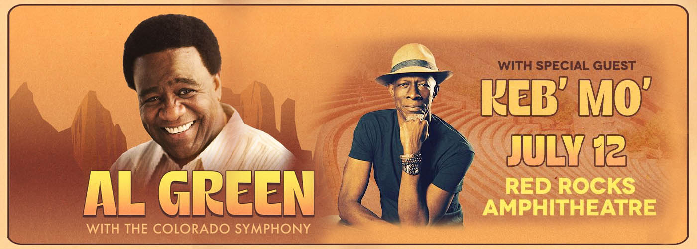 Al Green & The Colorado Symphony at Red Rocks Amphitheater