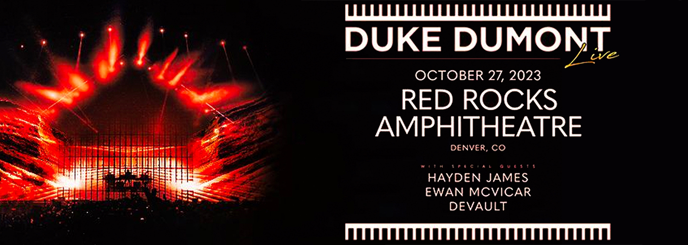 Duke Dumont at Red Rocks Amphitheater
