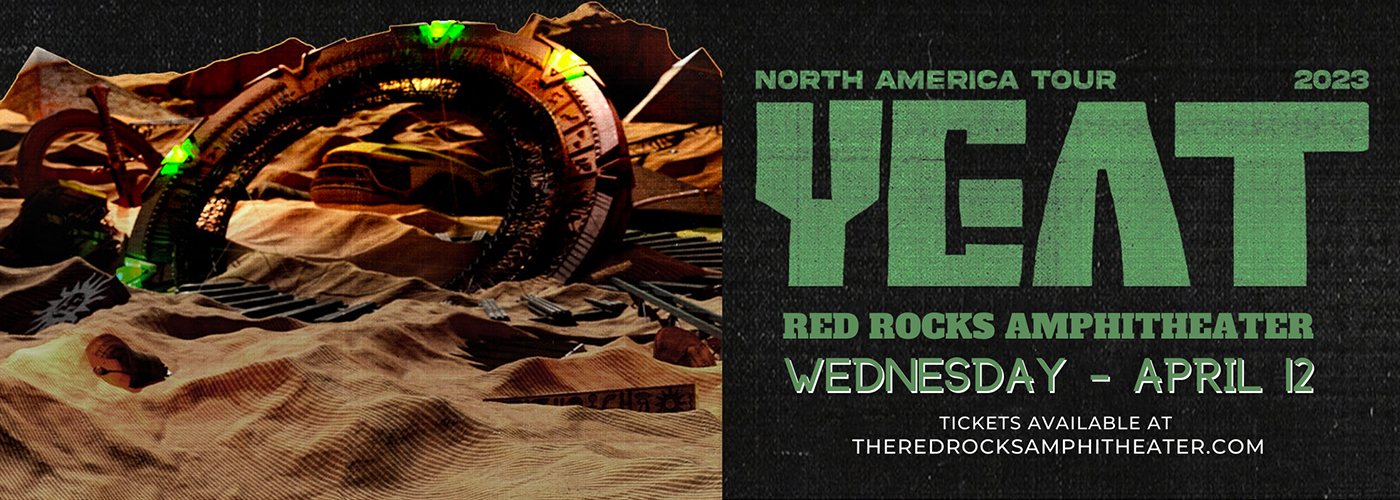 Yeat [CANCELLED] at Red Rocks Amphitheater