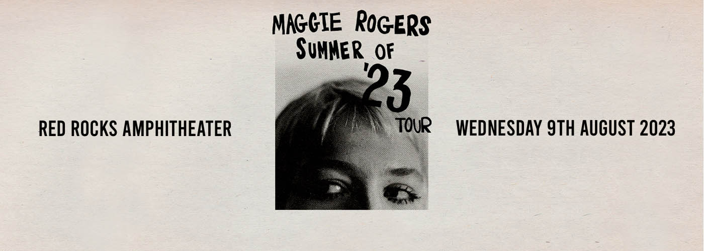 Maggie Rogers at Red Rocks Amphitheater