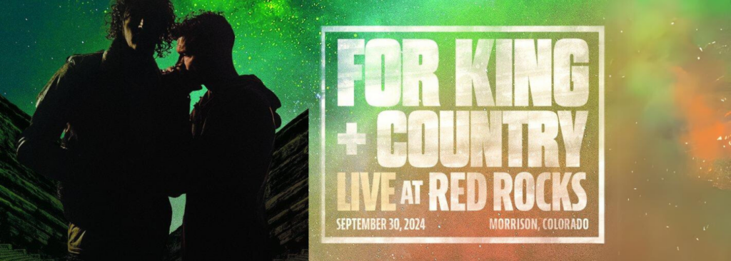 For King and Country at Red Rocks Amphitheatre