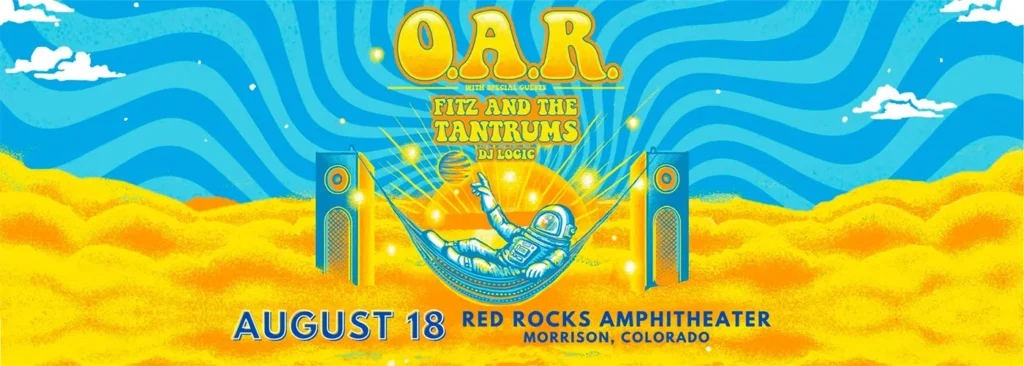O.A.R. & Fitz and The Tantrums at Red Rocks Amphitheatre