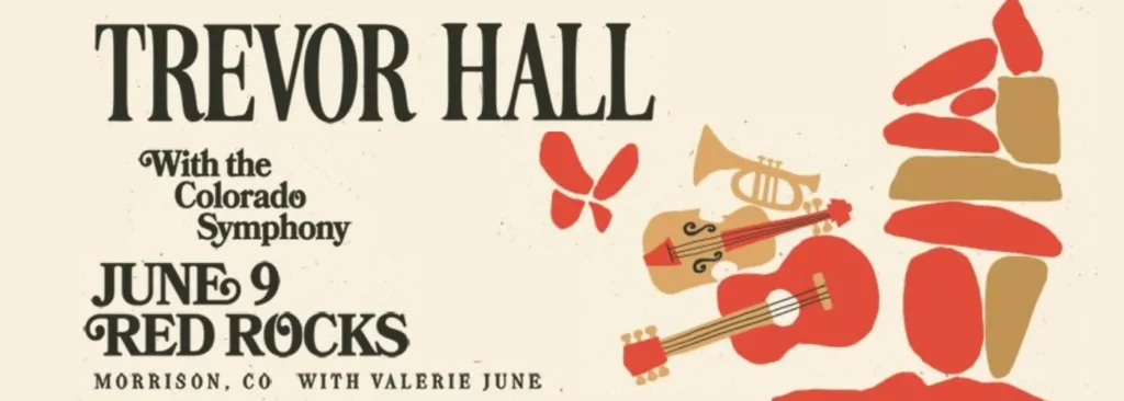 Trevor Hall & The Colorado Symphony at Red Rocks Amphitheatre