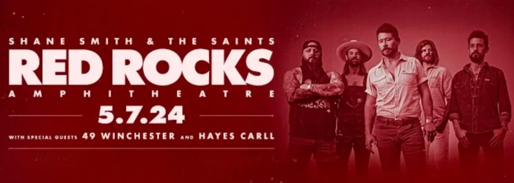 Shane Smith and The Saints at Red Rocks Amphitheatre