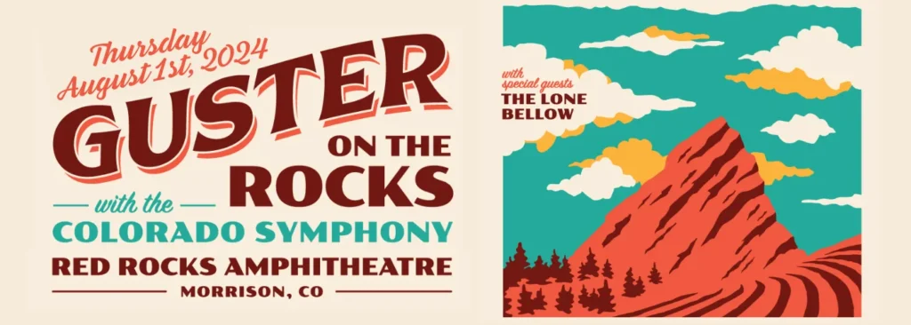 Guster & The Colorado Symphony at Red Rocks Amphitheatre