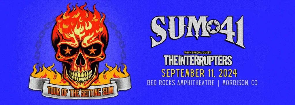 Sum 41 & The Interrupters at Red Rocks Amphitheatre