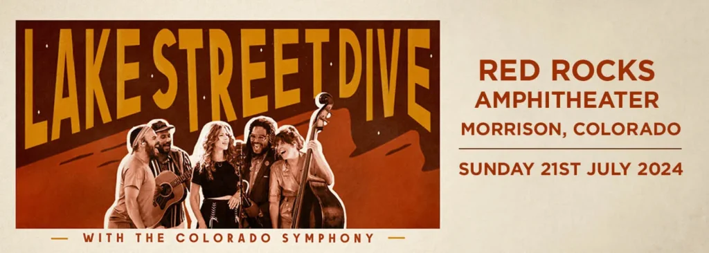 Lake Street Dive With The Colorado Symphony at Red Rocks Amphitheatre