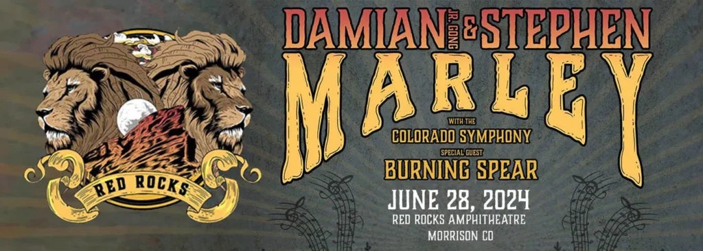 Damian Marley & Stephen Marley with Colorado Symphony Orchestra at Red Rocks Amphitheatre