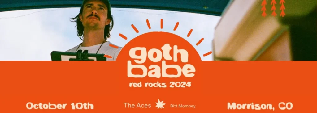 Goth Babe at Red Rocks Amphitheatre